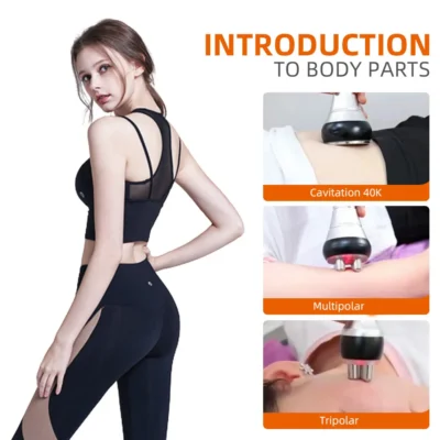 Nourishbel 3in1 Slimming Massage Cavitation Machine Multifunctional Equipment Facial Body Tightening Lifting Skincare Tool