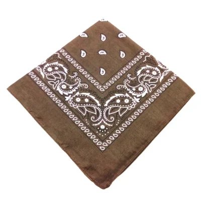 55cm*55cm Outdoor Sports Bandana Scarf Face Mask Riding Camping Cycling Headscarf Tube Wristband Paisley Headband Women Men