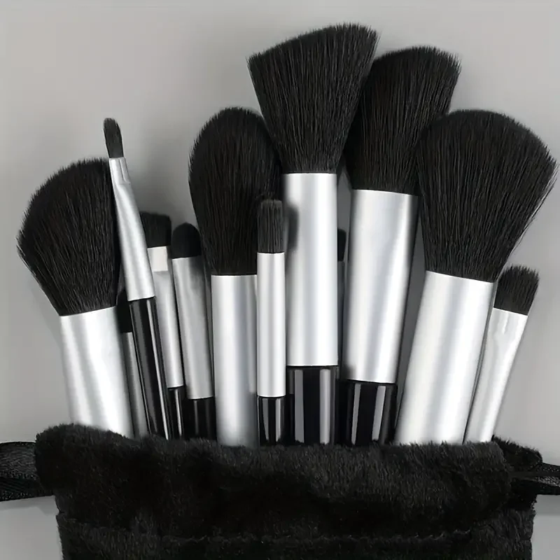 13Pcs Makeup Brushes Set Soft Fluffy Eye Shadow Highlighter Concealers Brush Blush Loose Powder Brush Blending Women Beauty Tool