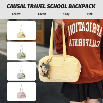 Lightweight Short-Distance Travel Bag, Women's Sports Yoga Bag, Training Fitness Bag, Men's Storage Crossbody Bag, Versatile Commuter Bag, Cute Shopping Student Class