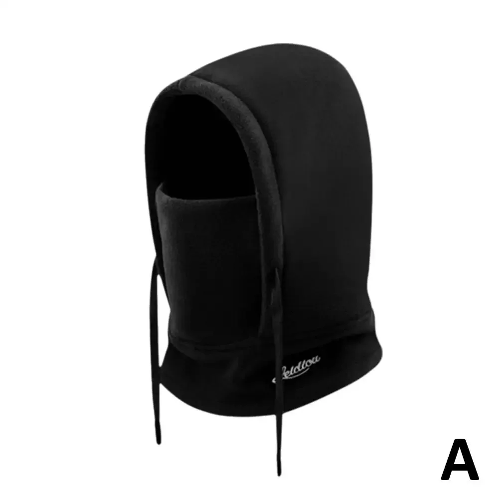 New Winter Full Face Mask Fleece Skiing Balaclava Hat Windproof Winter Warm Plush Neck Warmer Hood Outdoor Thicken Cap
