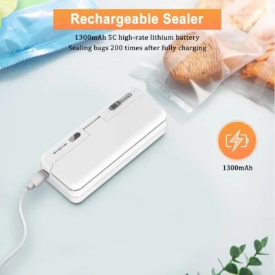 Plastic Bag Sealer Mini Sealing Machine Thermal Plastic Bag Sealants Heat Sealing Machine for Plastic Bags Handheld Heat Sealer