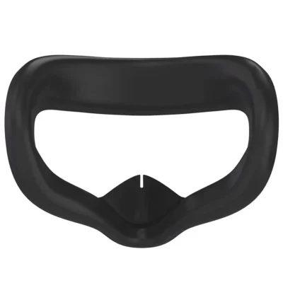 Silicone VR Face Mask For Meta Quest 2 Facial Interface Sweatproof Mask Face Cushion Lightproof Mask Face Cover VR Accessories