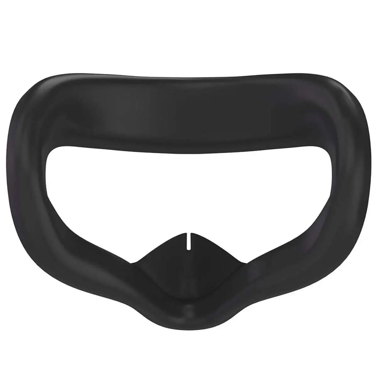 Silicone VR Face Mask For Meta Quest 2 Facial Interface Sweatproof Mask Face Cushion Lightproof Mask Face Cover VR Accessories
