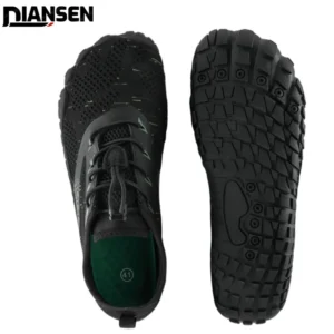 Wide Toe Zero Barefoot Shoes Mens Minimalist Water Shoes Breathable for Walking Rock Climbing Wrestling Trail Running Sneakers