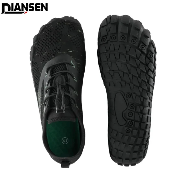 Wide Toe Zero Barefoot Shoes Mens Minimalist Water Shoes Breathable for Walking Rock Climbing Wrestling Trail Running Sneakers