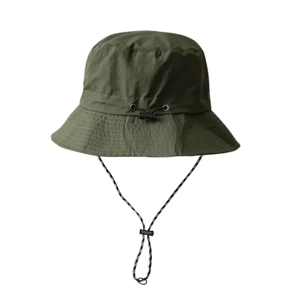 Summer travel Waterproof Fisherman hat Bucket Hat Camping Hiking Cap With Storage Bag Anti-UV Sun Hat Mountaineering Cap