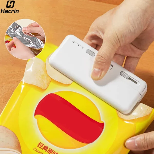 Plastic Bag Sealer Mini Sealing Machine Thermal Plastic Bag Sealants Heat Sealing Machine for Plastic Bags Handheld Heat Sealer