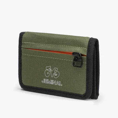 Japanese Style Nylon Trifold Casual Wallet for Male Men Women Young Novelty Money Bag Purse Zipper Coin ID Card Holder Purse