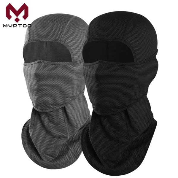 Quick-drying Balaclava Summer Breathable Full Face Mask Hood Cap Soft Sport Hiking Camping Cycling Fishing Beanies Helmet Liner