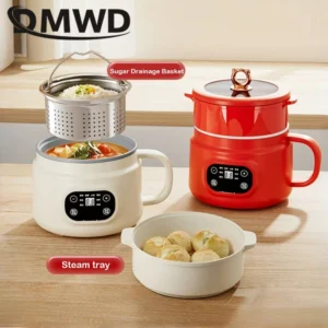 Mini Low-Sugar Rice cooker Food steamer Hot pot Electric cooking pot Non-stick Skillet Multi cooker Low calorie diet cookeware