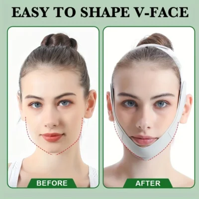 Elastic Face Slimming Bandage V Shaper Women Chin Cheek Lift Up Belt Slimmer Tighting Reusable Strap Facial Massage Beauty Tool