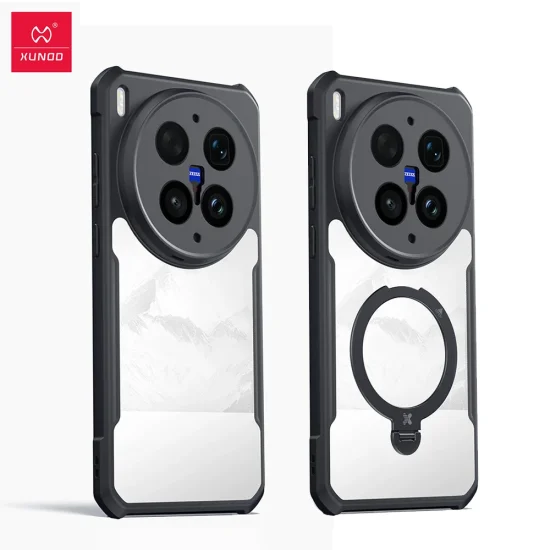 XUNDD for VIVO X300 Ultra Case Airbag Shockproof Matte Clear Back Cover Camera Lens Protection Anti-Fingerprint Slim Case