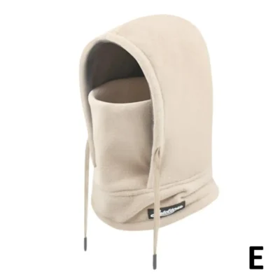 New Winter Full Face Mask Fleece Skiing Balaclava Hat Windproof Winter Warm Plush Neck Warmer Hood Outdoor Thicken Cap