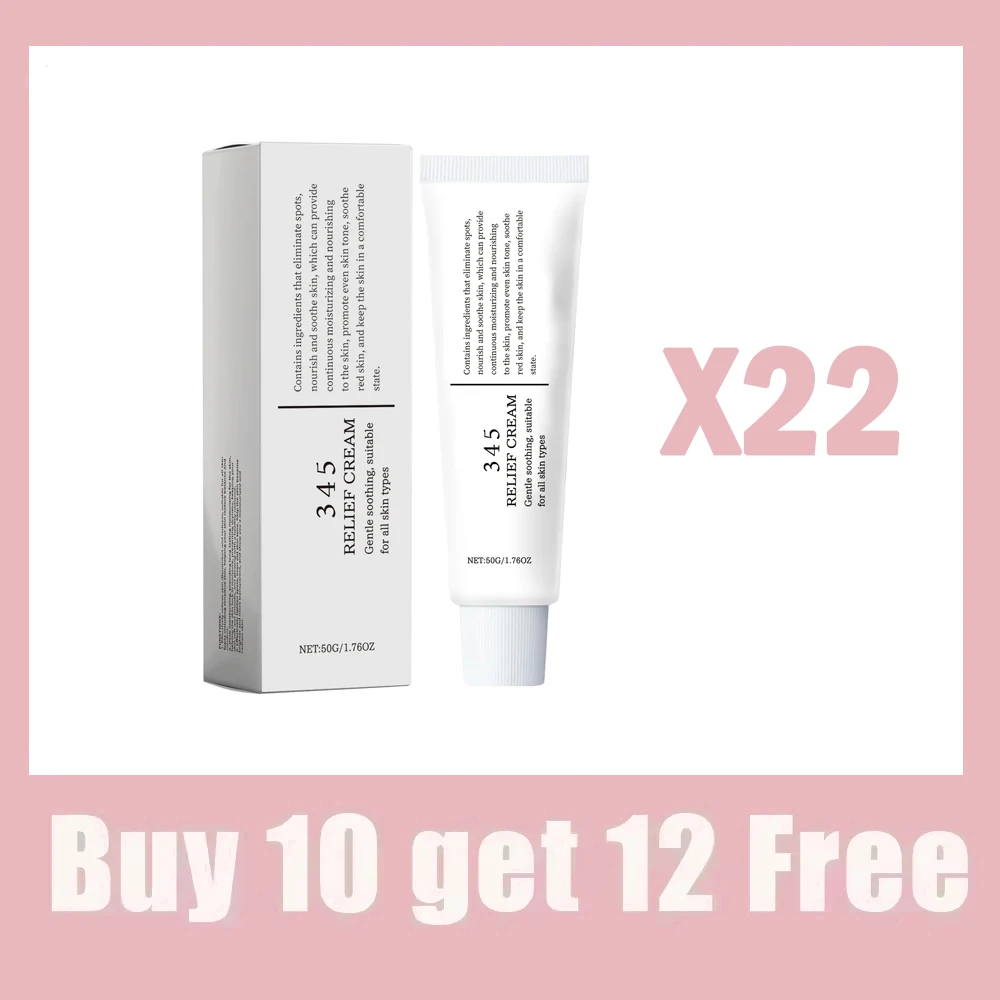 345 Relief Cream Moisturizing Blemishes Nourish The Skin And Provide Soothing Care Resulting In A Well-Rounded Skincare Solution