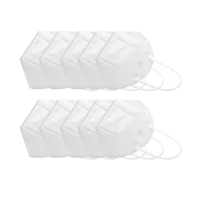 10 Pieces N95 Face Mask Disposable Protective Mask Health Protective Dust and Droplet Prevention Masks Breathable Design Mask