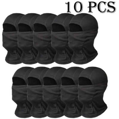 Musion Motorcycle Balaclava Sun Protection Full Face Mask Breathable Mesh Airsoft Mask Balaclava Bicycle Cycling Head Cover Unde
