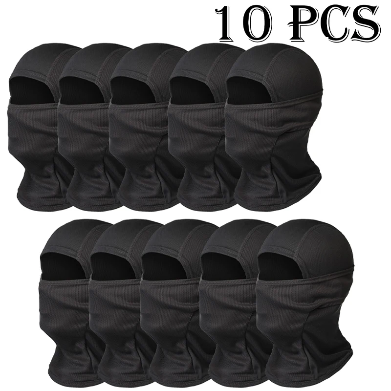 Musion Motorcycle Balaclava Sun Protection Full Face Mask Breathable Mesh Airsoft Mask Balaclava Bicycle Cycling Head Cover Unde