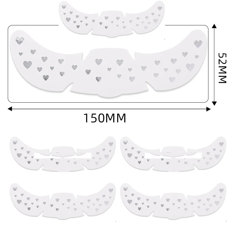 6Pcs/Set Glitter Skincare Freckles Face Tattoo Sparkle Temporary Tattoo Bow Love Kiss Makeup Patch Valentine's Day Face Tattoo