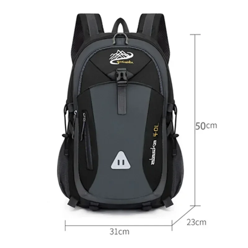 Travel Backpack Men's and Women's Outdoor Mountaineering Bag Large Capacity Waterproof Sports Camping Hiking Luggage Storage Bag
