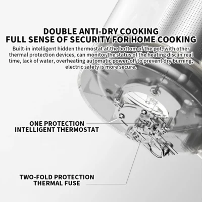 NEW Xiaomi S2 Multifunctional Health Pot kettle 1.5L Household Appliances 800W 304 Stainless Steel Heat Preservation