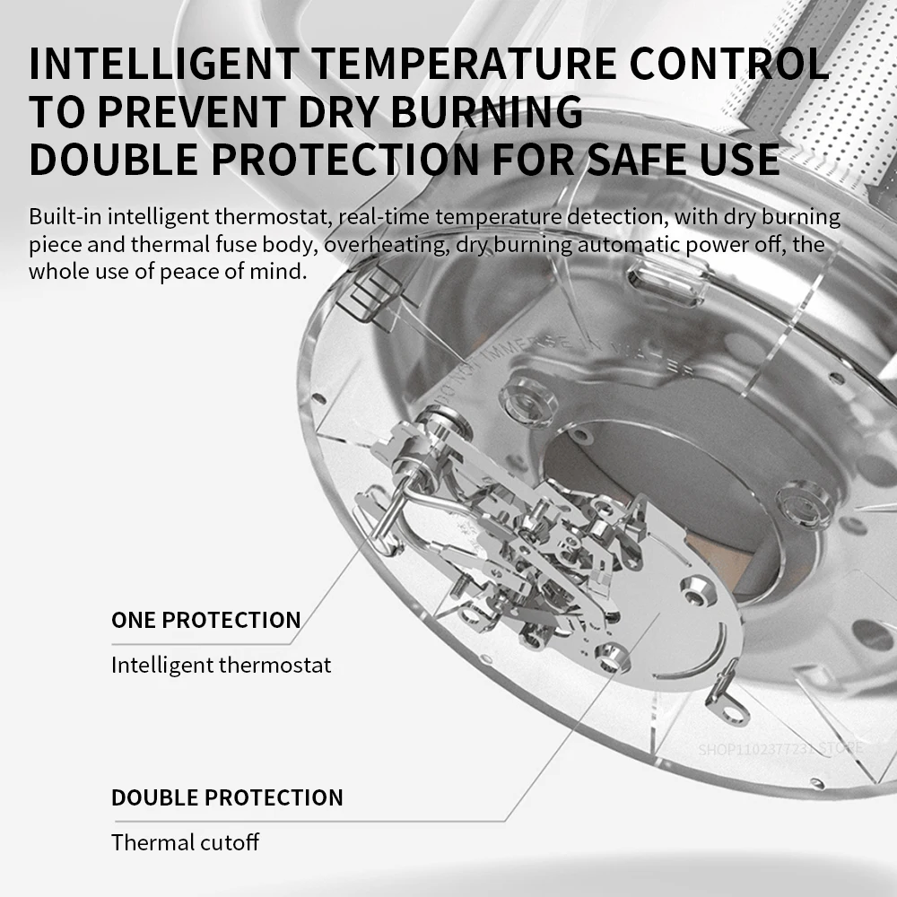 NEW MIJIA Household Appliances Multifunctional Health Pot Electric kettle N1 800W 304 Stainless Steel Heat Preservation