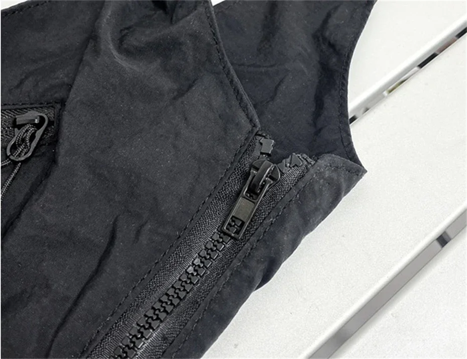 2025 Multifunction Tactical Techwear Cargo Vest Bag Men Women Crossbody Bag Outdoor Camping Dual-use Variable Backpack Waistcoat