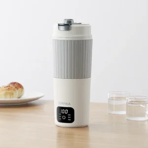 650ml Portable Electric Kettle Travel Boil Water Cup Thermo Pot Smart Teapot Temperature Adjustment Kettle Heating Cup 220V