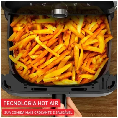 Electric Fryer No Oil/Air Fryer Arno Expert Maxxi AFD7 with Timer Inox 7.5L-220V