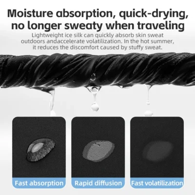 ROCKBROS Summer Ice Silk Cycling Face Mask Breathable Anti-UV  Bike Face Neck Cover Bandana MTB Road Sports Hanging Ear Scarf