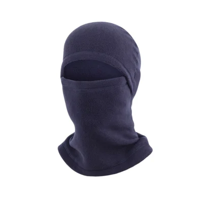 1pc Unisex's Balaclava Hat with Ear Warmer Solid Color Knitting Beanie Hat Breathable Face Mask For Outdoor Sports