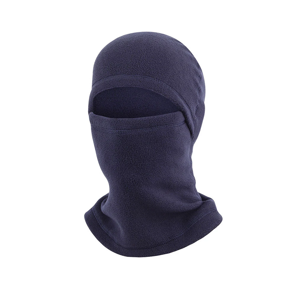 1pc Unisex's Balaclava Hat with Ear Warmer Solid Color Knitting Beanie Hat Breathable Face Mask For Outdoor Sports