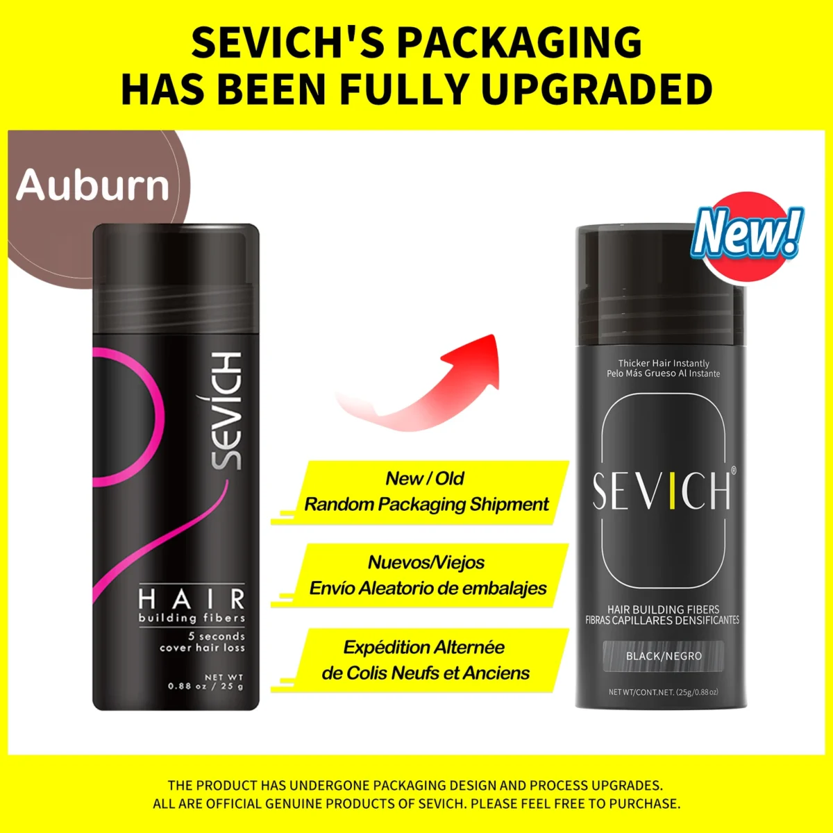 Sevich 25g 10 Colors Keratin Hair Loss Building Fiber Hair Growth Fiber Refill Hair Loss Concealer Blender Hair Care Product