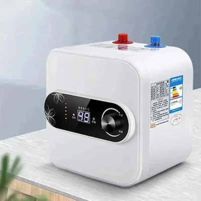 220V 110V 1500W 8L Water Storage Instant Electric Water Heater Rapid Heat Insulation Digital Display Thermostat Knob Control