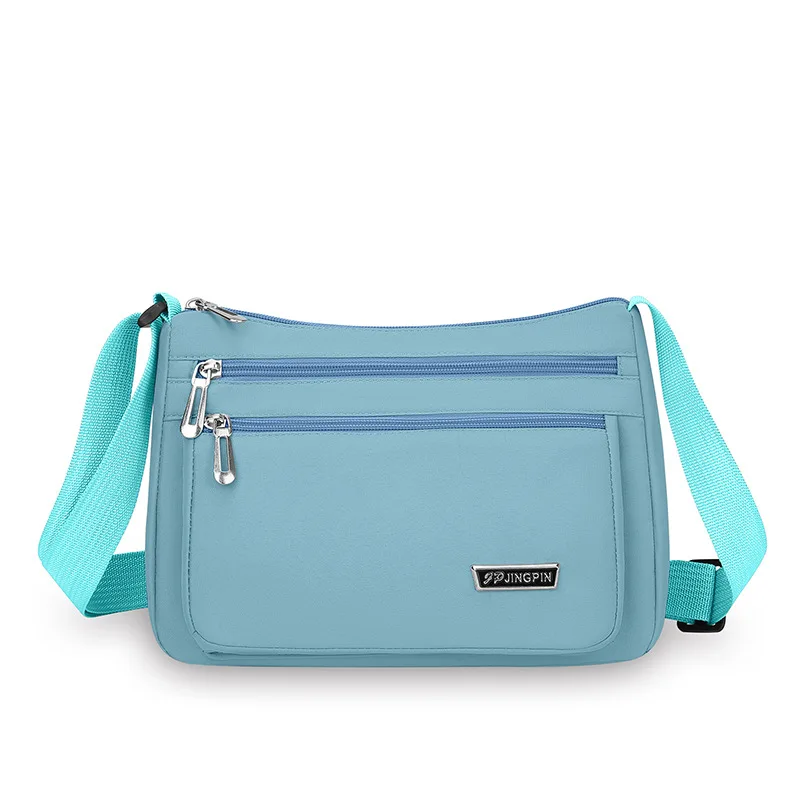Fashion Multi-Layer Hot Sale Of The Season Women's Crossbody Bag Lightweight Waterproof Nylon Bag for Work Single Shoulder Bag