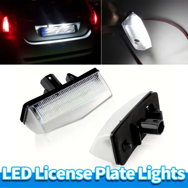 LED License Plate Lights Lamp FOR Lexus ES300 ES330 GS300 GS400 GS430 IS200 IS300 LS430 RX300 RX330 RX350 RX400h 81270-53010