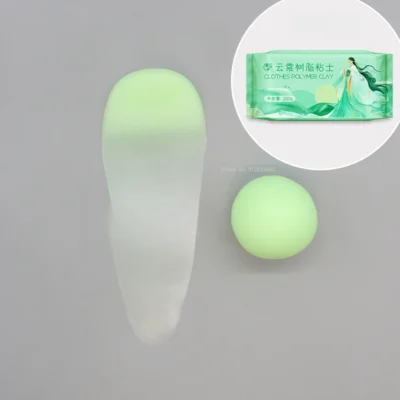 200g/ Bag Novice Large Package Transparent Bendable Resin Clay DIY Cartoon Doll Animation Character Costume Making Resin Clay