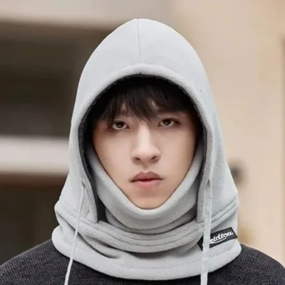 New Winter Full Face Mask Fleece Skiing Balaclava Hat Windproof Winter Warm Plush Neck Warmer Hood Outdoor Thicken Cap