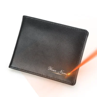 Genuine Leather Small Wallet for Men Casual Card Holder Slim Wallets Bifold Design Male Purse Luxury Money Bag Mini Wallet Thin