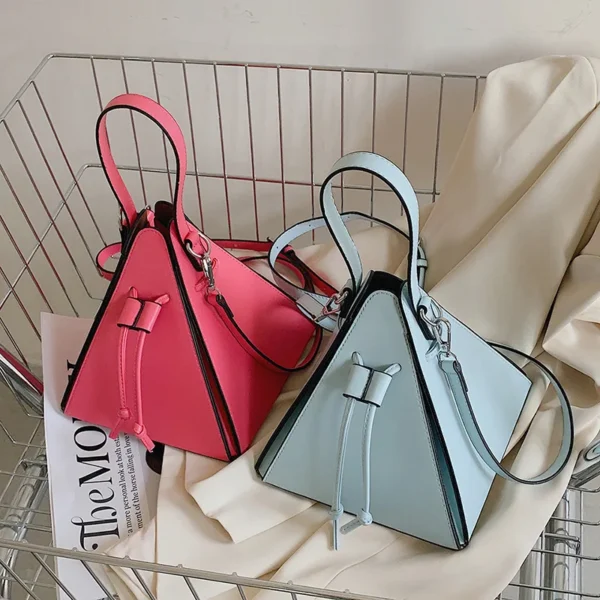 Fashion Ladies Shoulder Bags Handbag Sense of luxury Women Bags High quality Leather Crossbody Bag Designer Female Triangle Bags