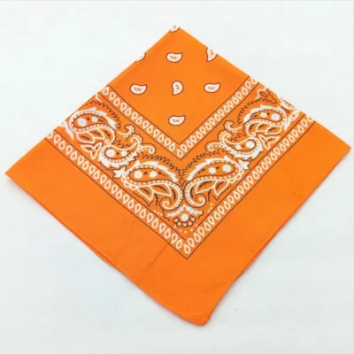 55cm*55cm Outdoor Sports Bandana Scarf Face Mask Riding Camping Cycling Headscarf Tube Wristband Paisley Headband Women Men