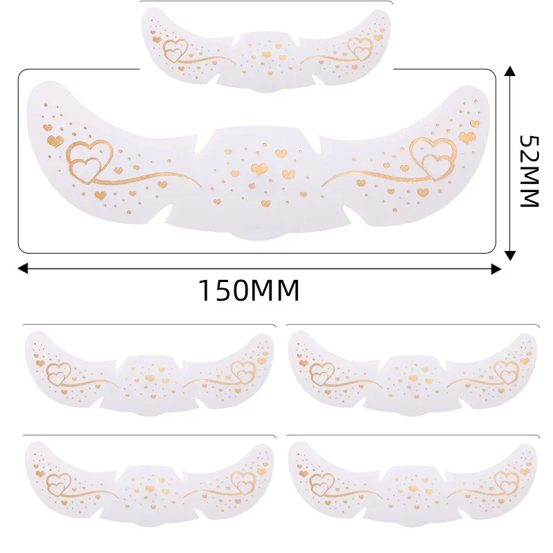 6Pcs/Set Glitter Skincare Freckles Face Tattoo Sparkle Temporary Tattoo Bow Love Kiss Makeup Patch Valentine's Day Face Tattoo