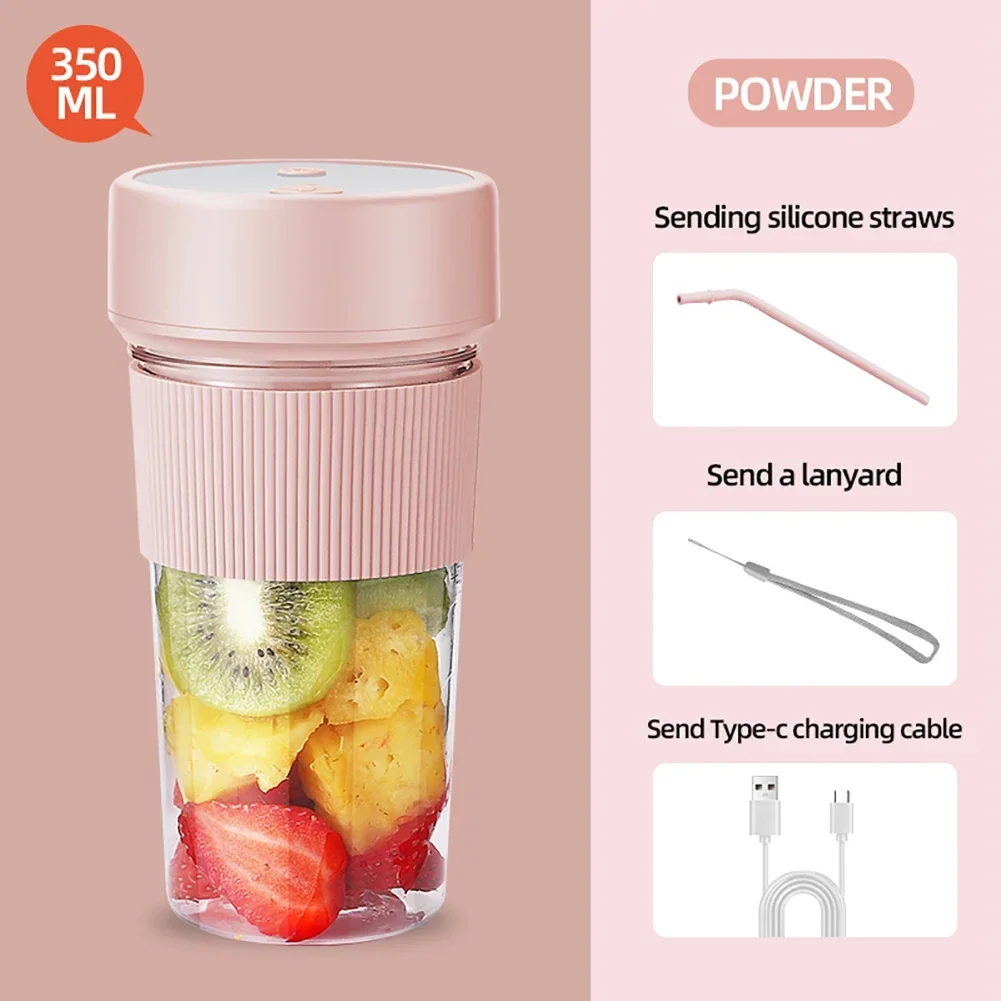 2025 800ML High-capacity Electric Blenders 6/12 Blades 1200mah Juice Maker Blender Cup Smoothies/Ice Fruits/Nuts