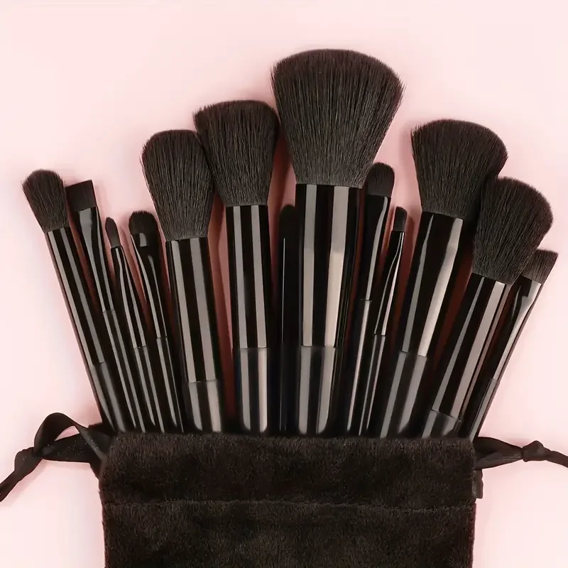 13Pcs Makeup Brushes Set Soft Fluffy Eye Shadow Highlighter Concealers Brush Blush Loose Powder Brush Blending Women Beauty Tool