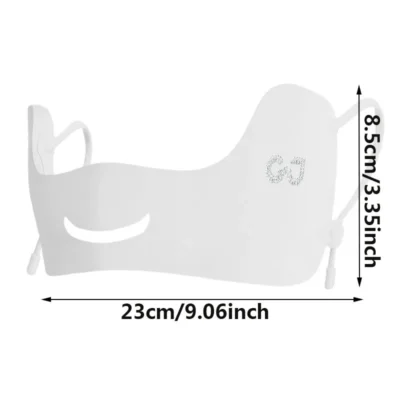 2026 New Ice Silk Sunscreen Face Mask Women Outdoor Sunshade UV Protection Mask Breathable Sun-proof Facekini for Golf Sports