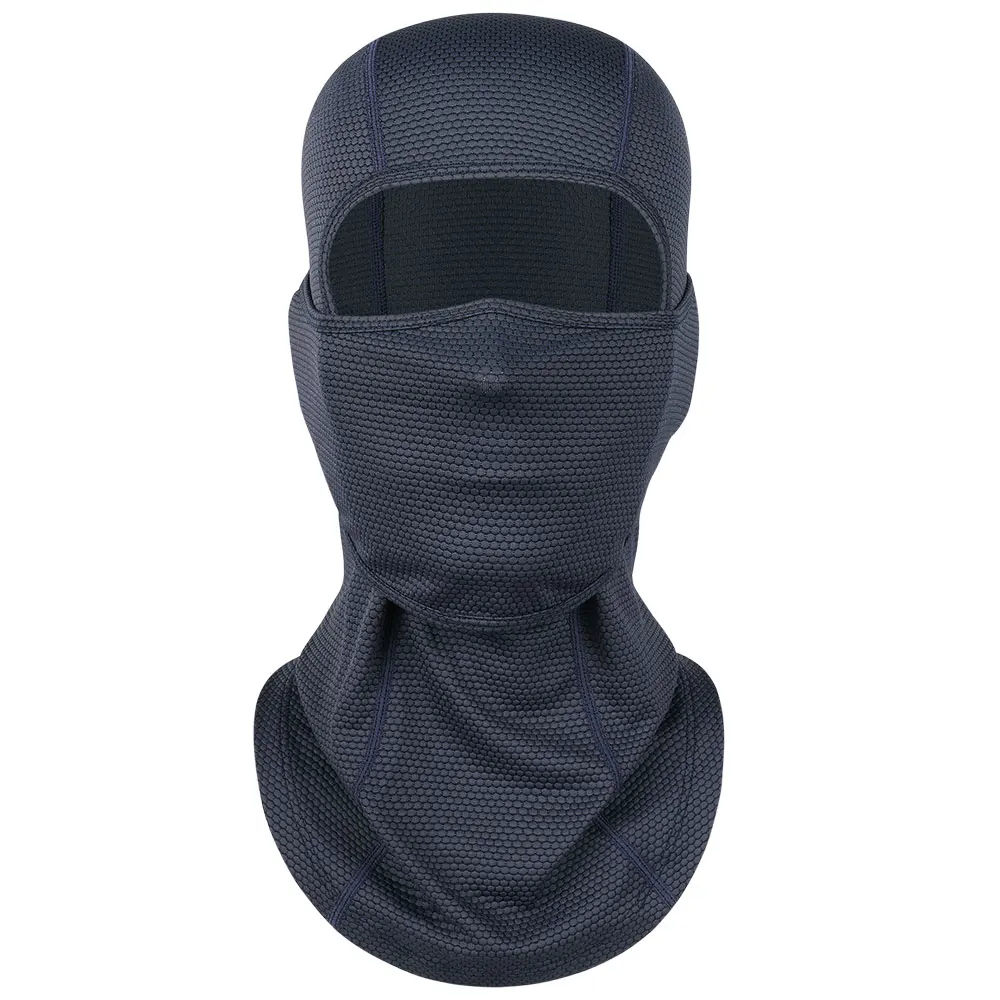 Quick-drying Balaclava Summer Breathable Full Face Mask Hood Cap Soft Sport Hiking Camping Cycling Fishing Beanies Helmet Liner