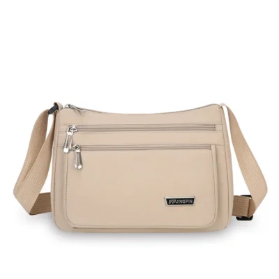 Fashion Multi-Layer Hot Sale Of The Season Women's Crossbody Bag Lightweight Waterproof Nylon Bag for Work Single Shoulder Bag