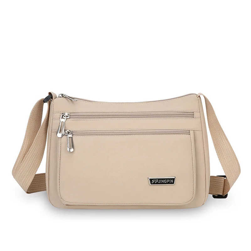 Fashion Multi-Layer Hot Sale Of The Season Women's Crossbody Bag Lightweight Waterproof Nylon Bag for Work Single Shoulder Bag