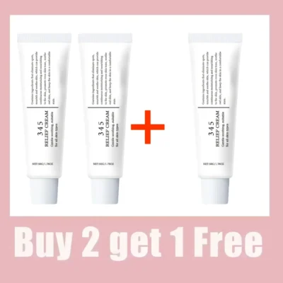 345 Relief Cream Moisturizing Blemishes Nourish The Skin And Provide Soothing Care Resulting In A Well-Rounded Skincare Solution