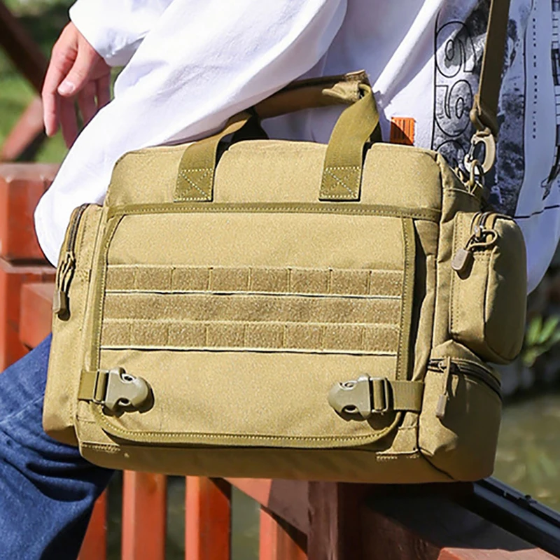 40L Portable Backpack Tactics Multifunction Outdoor High Capacity Camping Backpacks Army Diagonal Span Bag